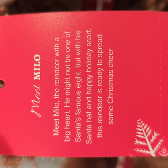 NWT- Milo the Pier 1 Imports Christmas Reindeer - Picture 8 of 10